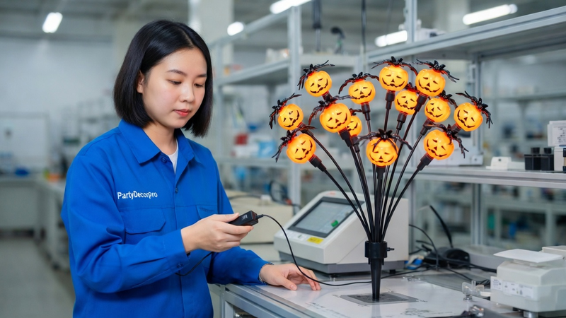 holiday lights outdoor Manufacturing Process 
