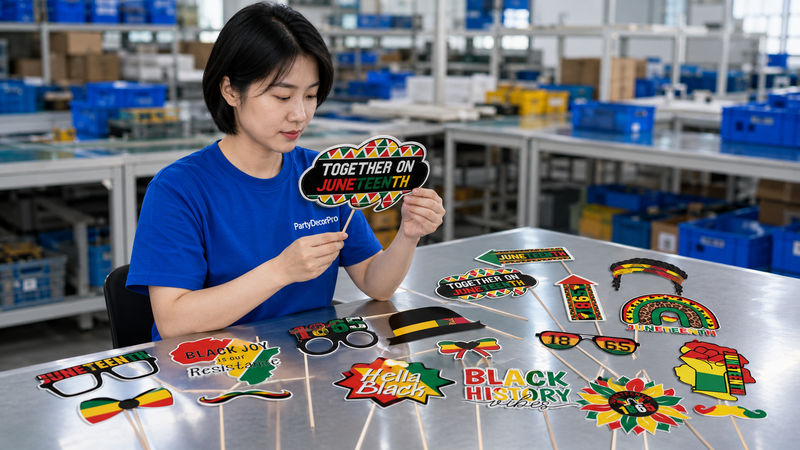 holiday photo booth props Manufacturing Process 
