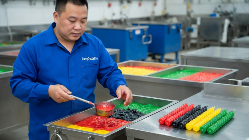 home interior candles Manufacturing Process 