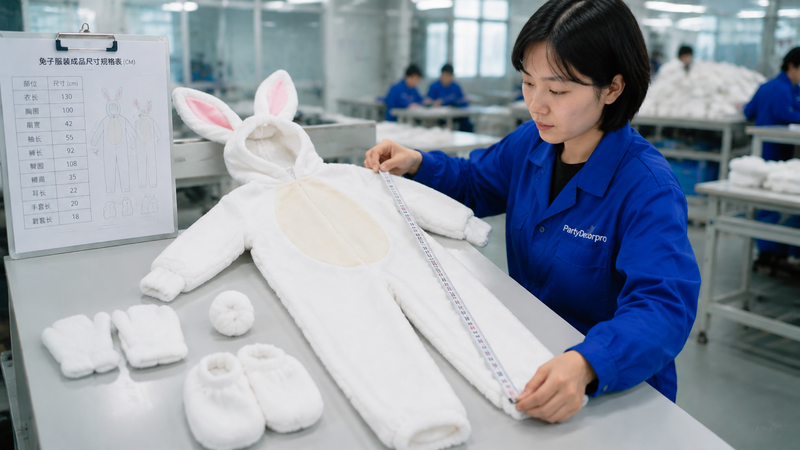 house bunny costume Manufacturing Process 