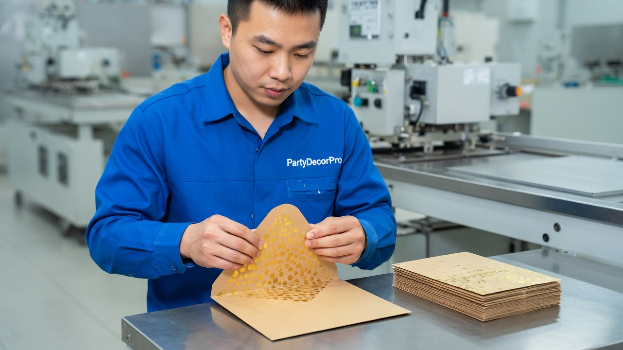 invitations custom Manufacturing Process 