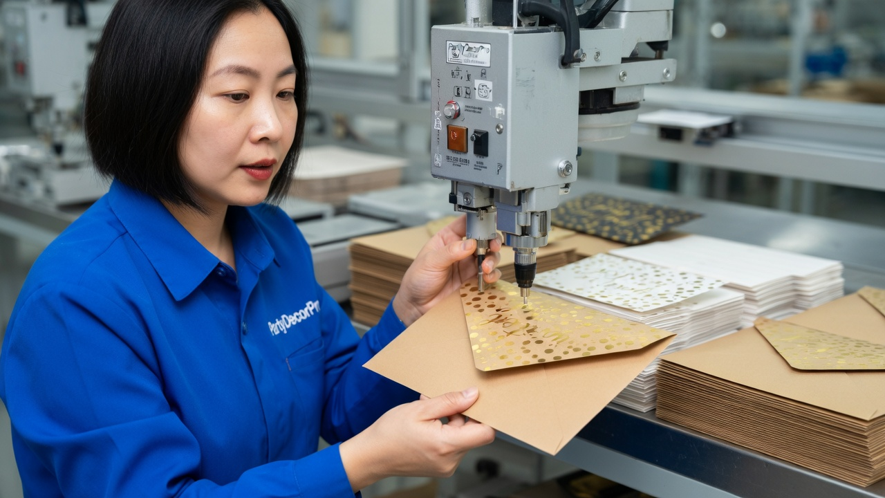 invitations custom Manufacturing Process 