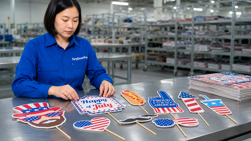 july 4th party decorations Manufacturing Process 