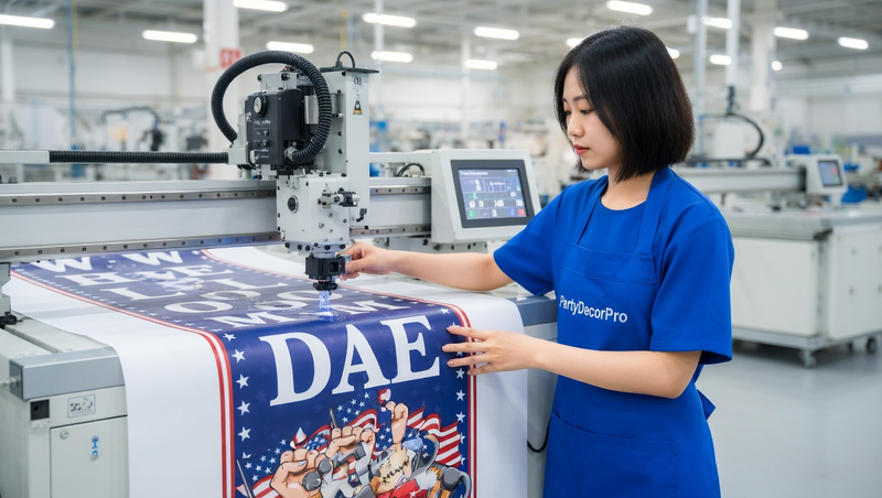 labor day banner Manufacturing Process 