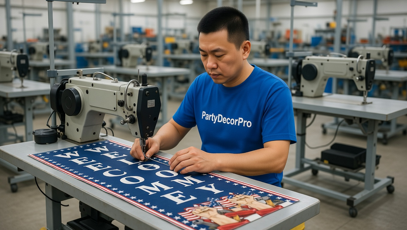 labor day banner Manufacturing Process 