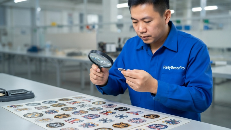 labor day stickers Manufacturing Process