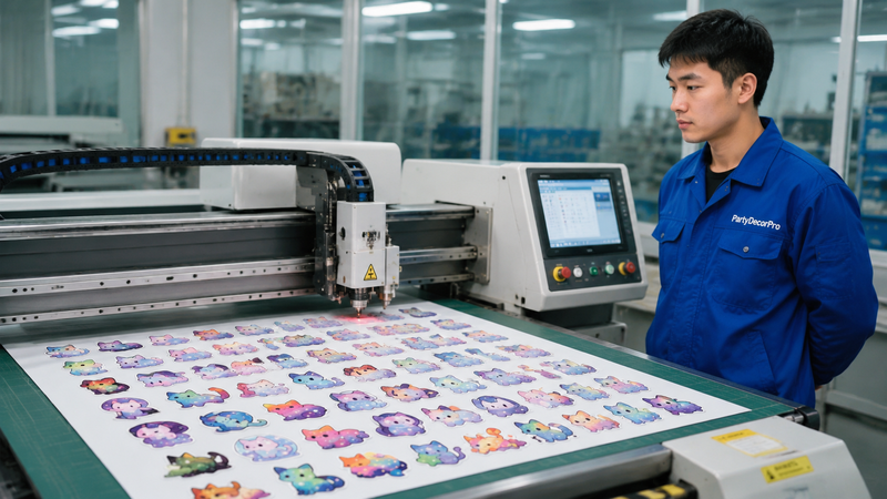 laptop stickers Manufacturing Process 