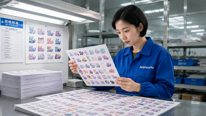 laptop stickers Manufacturing Process 