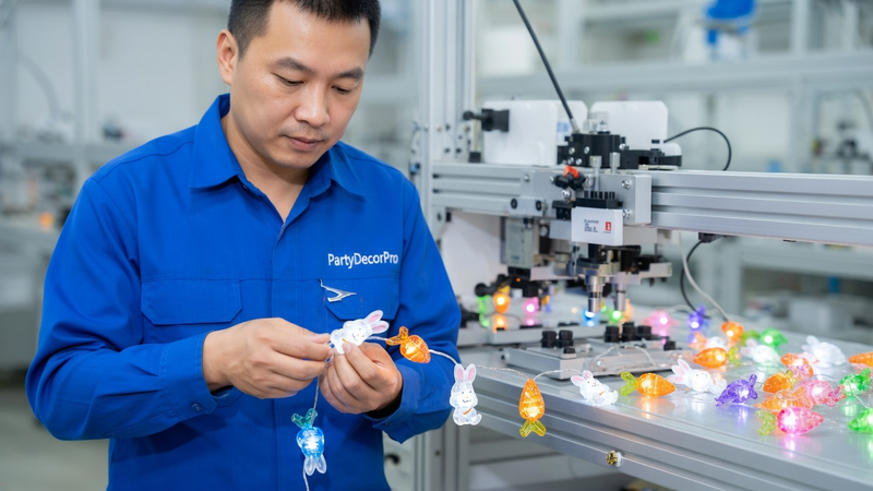 led string lights Manufacturing Process 
