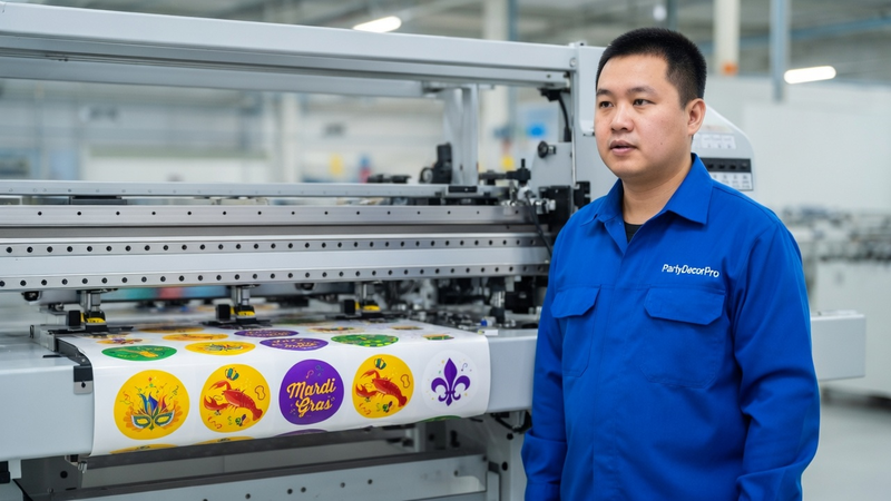 make stickers Manufacturing Process 