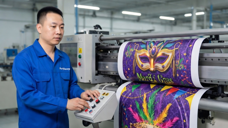 mardi gras tableware Manufacturing Process 