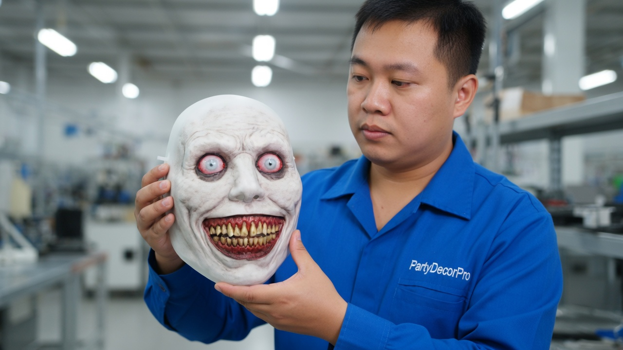 mascaras de halloween Manufacturing Process