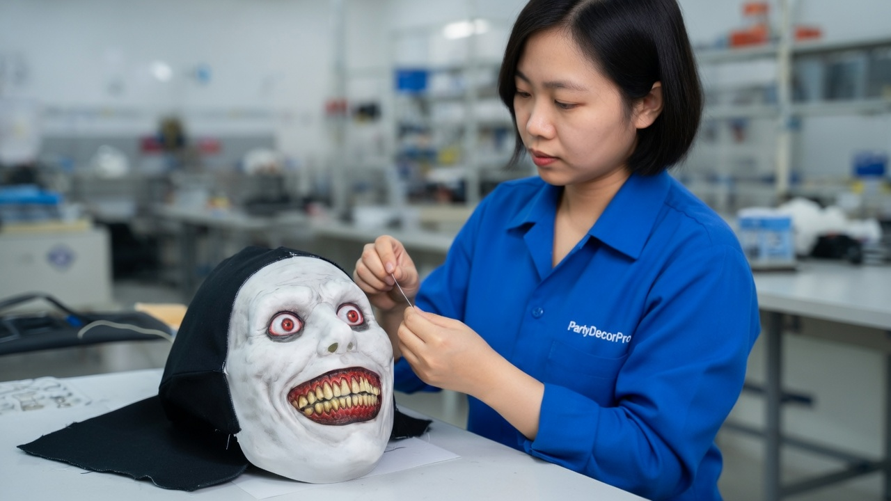 mascaras de halloween Manufacturing Process