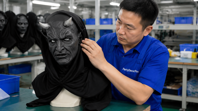 mascaras de halloween Manufacturing Process