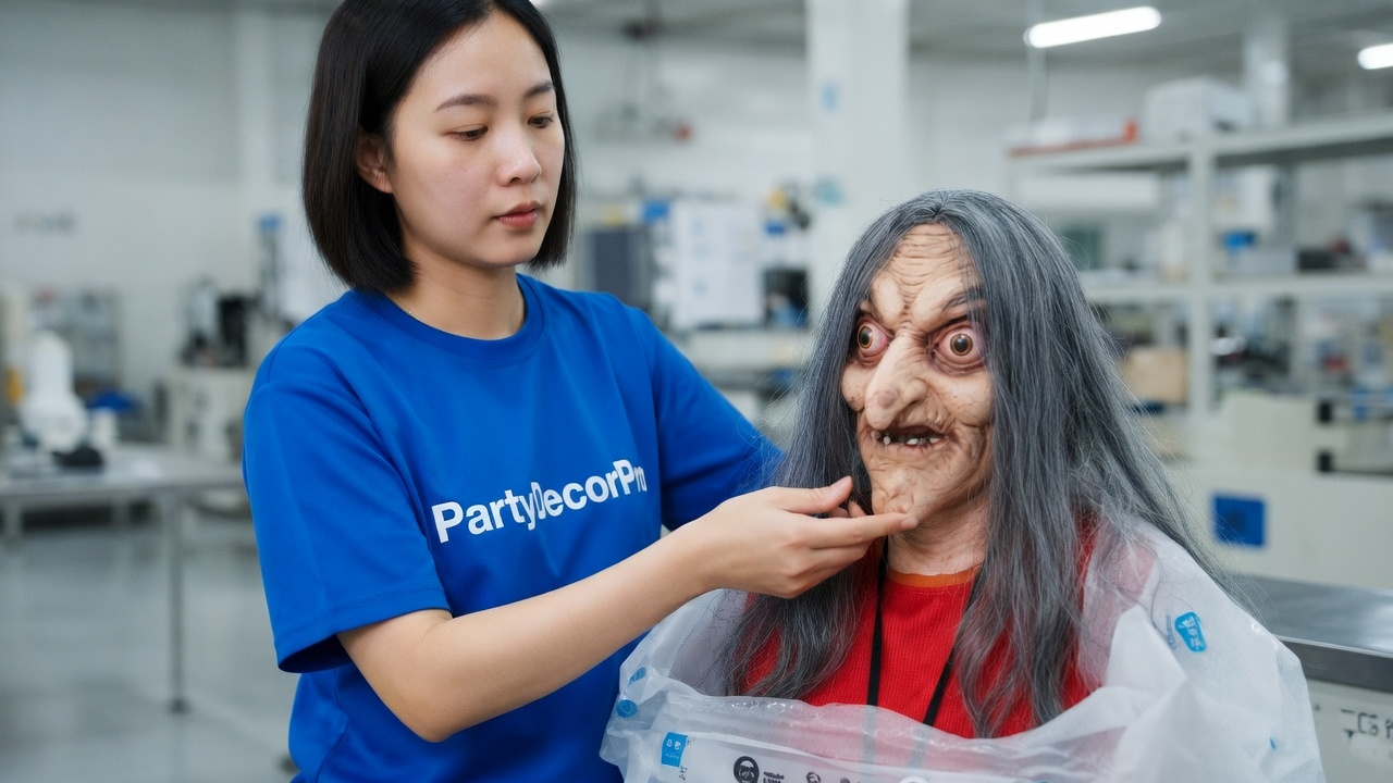 mascaras de halloween Manufacturing Process