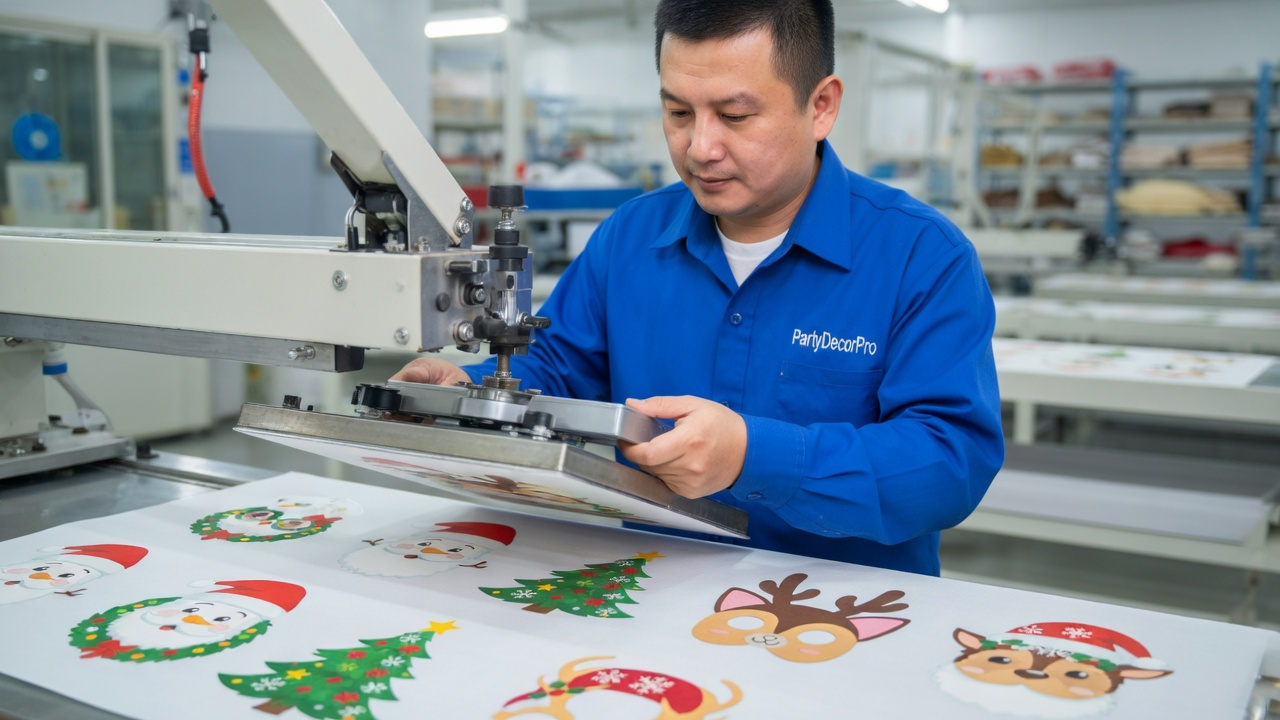 masquerade christmas masks Manufacturing Process 