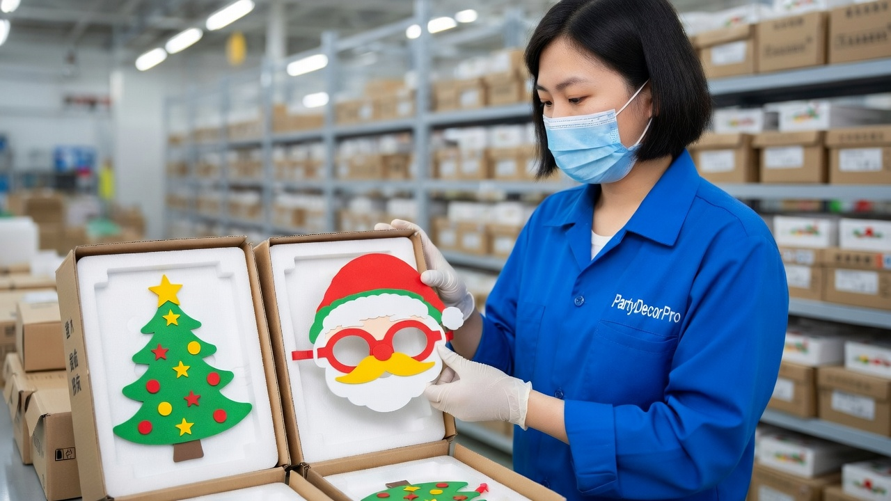 masquerade christmas masks Manufacturing Process