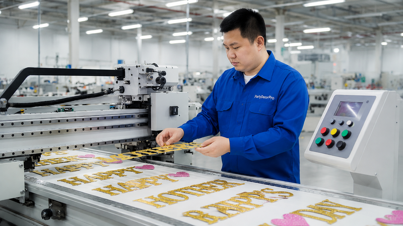 mother s day banner Manufacturing Process 