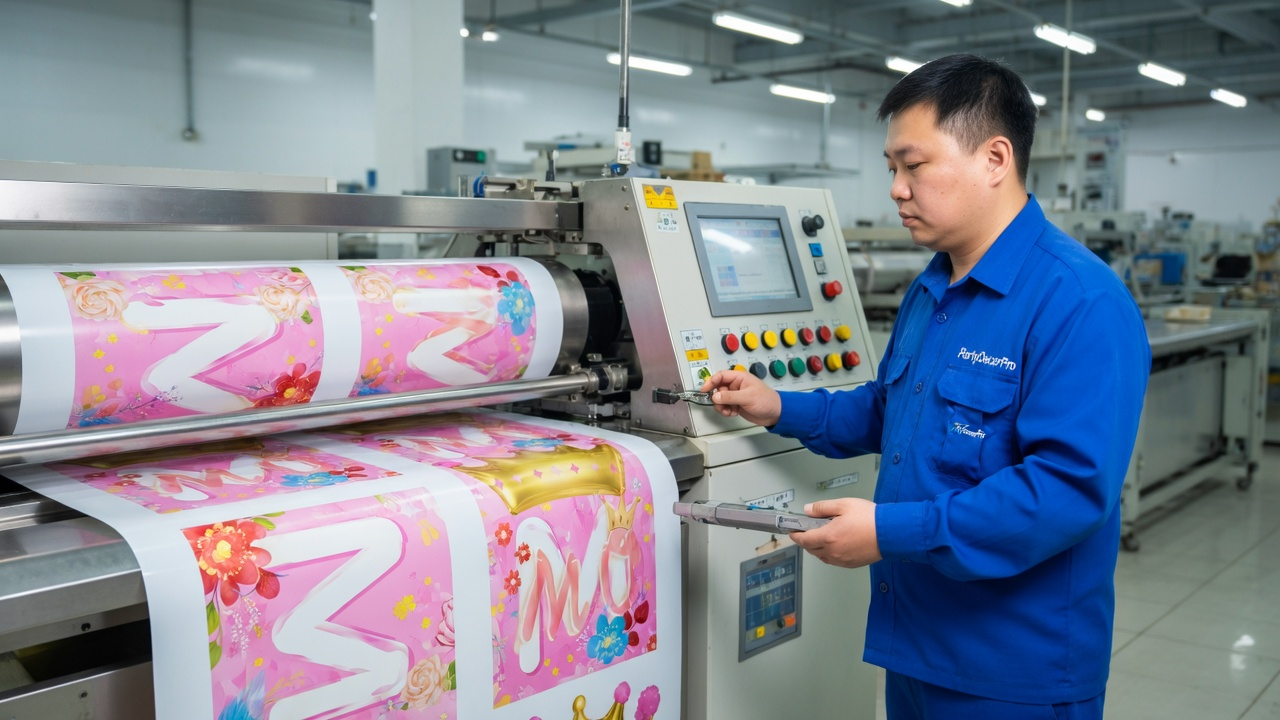 mothers day ballons Manufacturing Process 