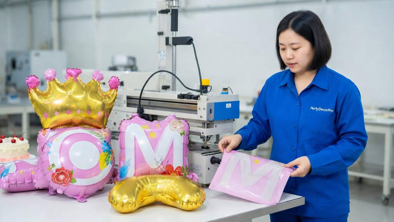 mothers day ballons Manufacturing Process 