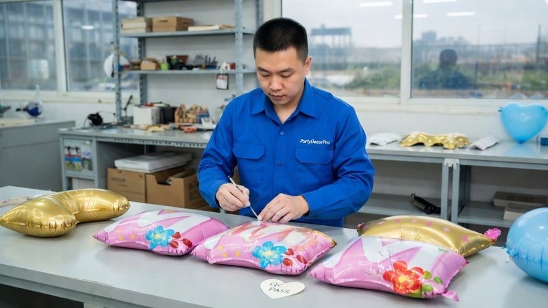 mothers day ballons Manufacturing Process 