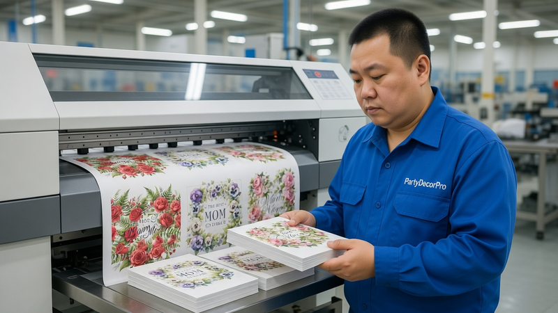 mothers day card Manufacturing Process 
