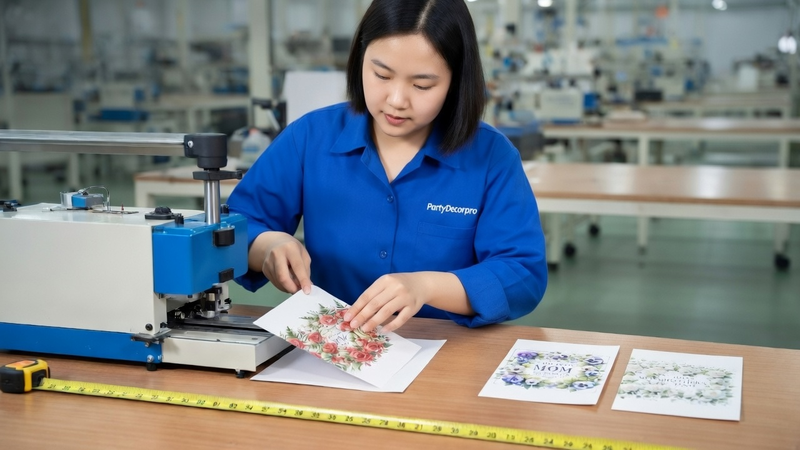mothers day card Manufacturing Process 