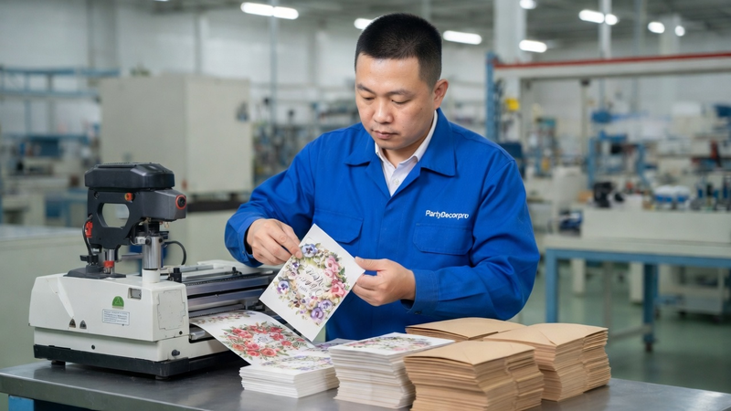 mothers day card Manufacturing Process 
