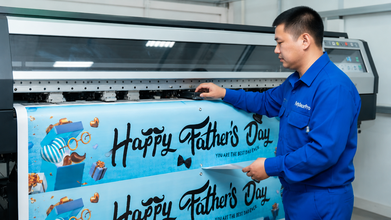 outdoor banner printing Manufacturing Process 