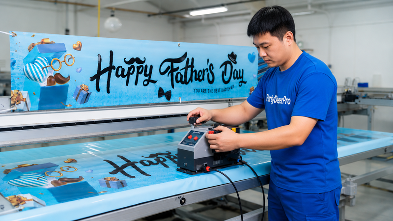 outdoor banner printing Manufacturing Process 