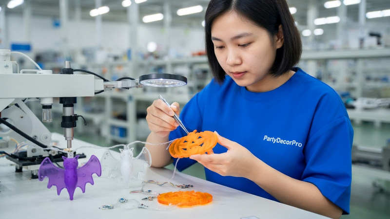 outdoor string lights Manufacturing Process 