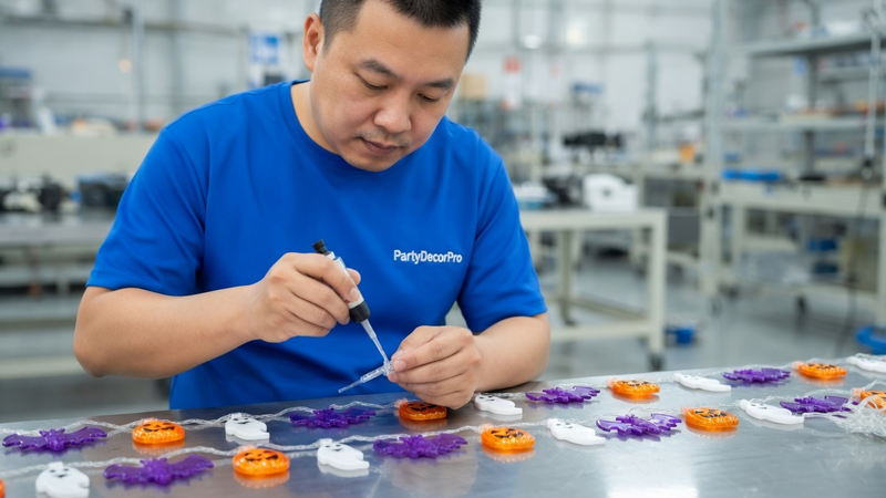 outdoor string lights Manufacturing Process 