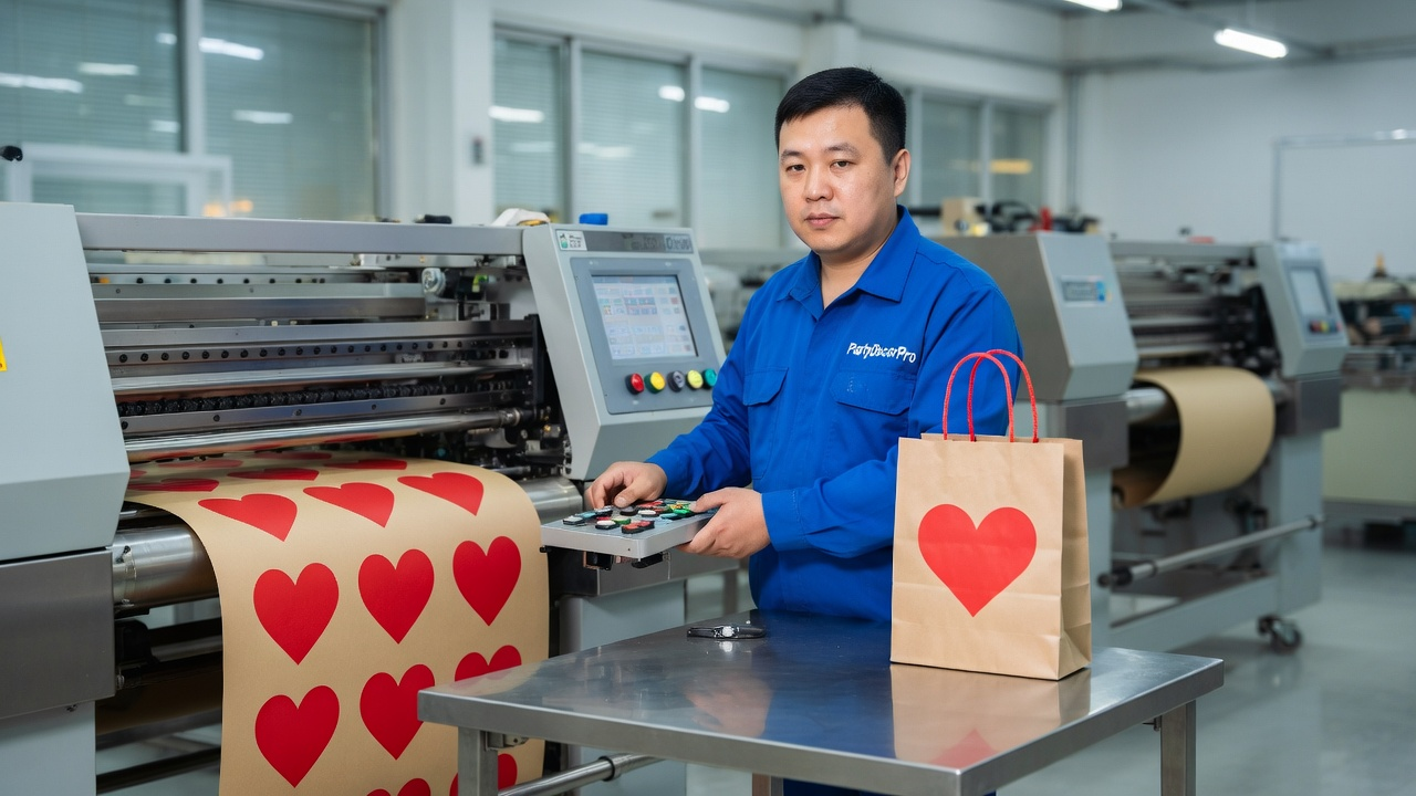 paper gift bag Manufacturing Process 