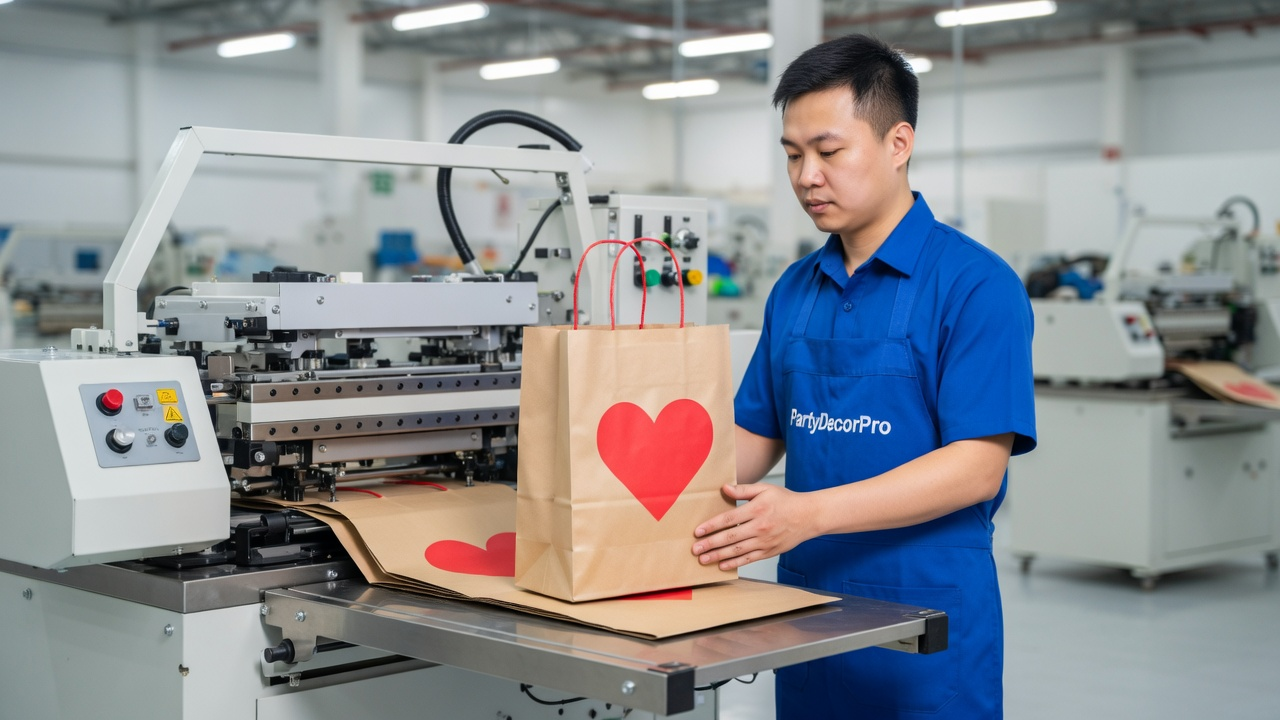paper gift bag Manufacturing Process 