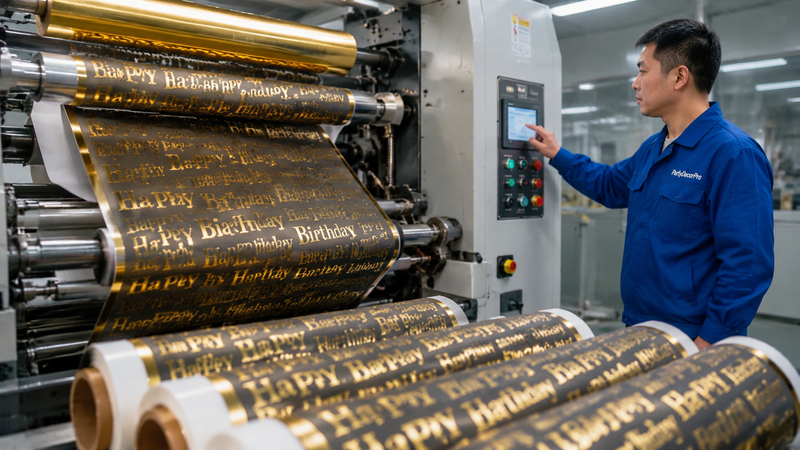paper gift paper Manufacturing Process