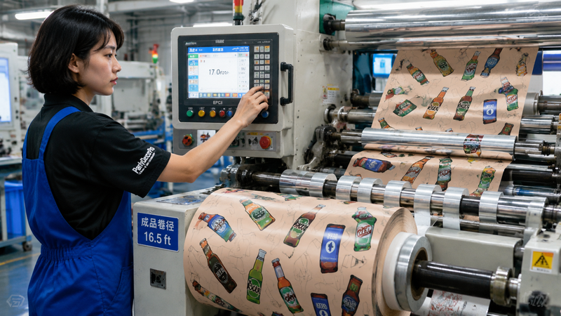 paper wrapping paper Manufacturing Process 