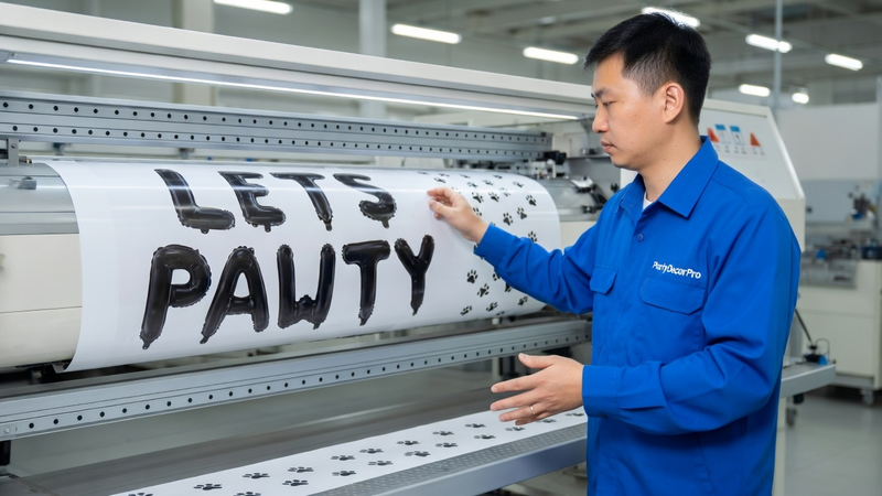 party balloon decorations Manufacturing Process 