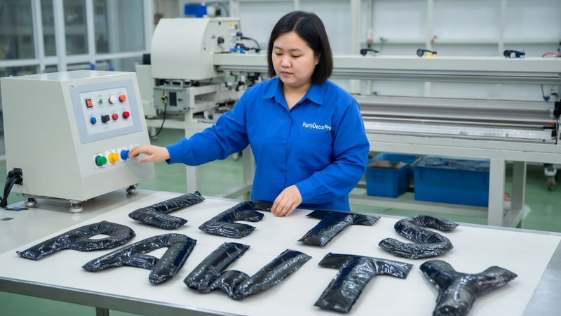 party balloon decorations Manufacturing Process 