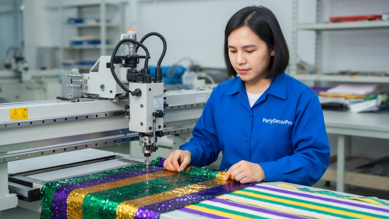 party blowout Manufacturing Process 