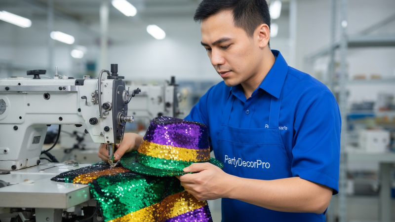 party blowout Manufacturing Process 