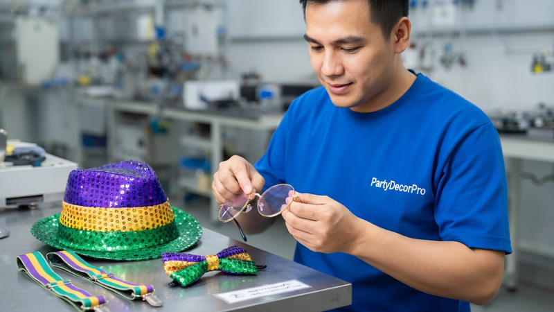 party blowout Manufacturing Process 