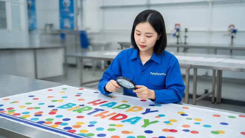 party decorations birthday Manufacturing Process 