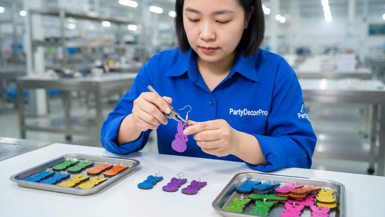 party earrings Manufacturing Process