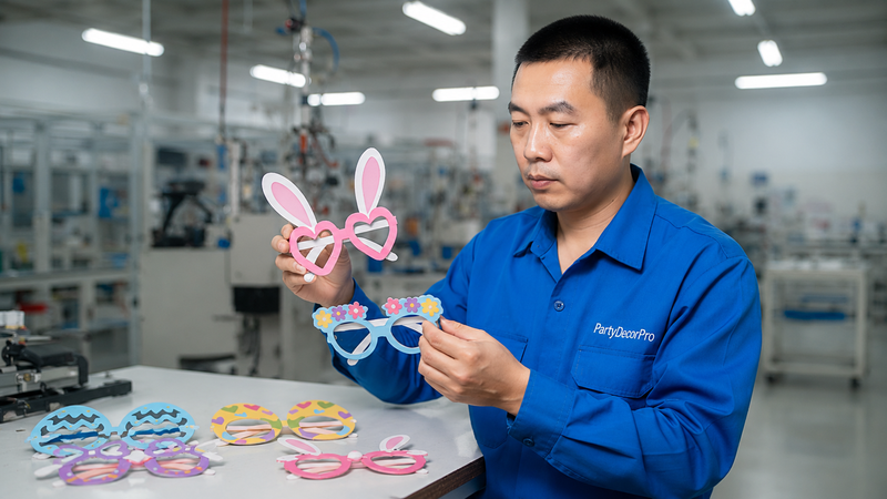 party glasses Manufacturing Process 