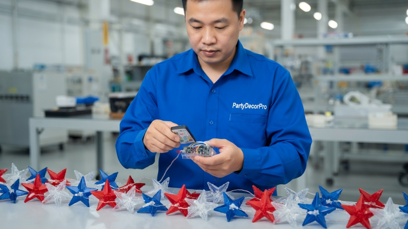 party string lights Manufacturing Process 
