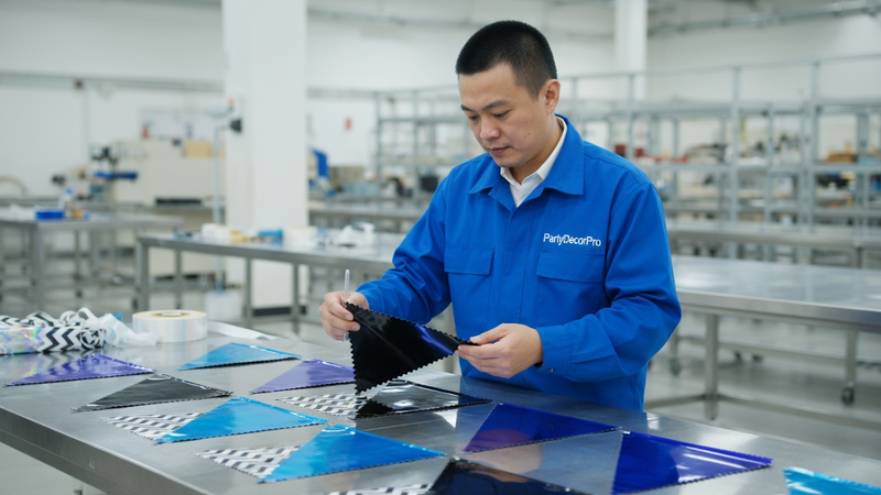 pennant flag banner Manufacturing Process 