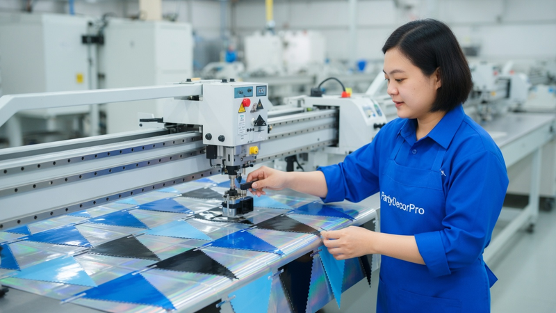 pennant flag banner Manufacturing Process 