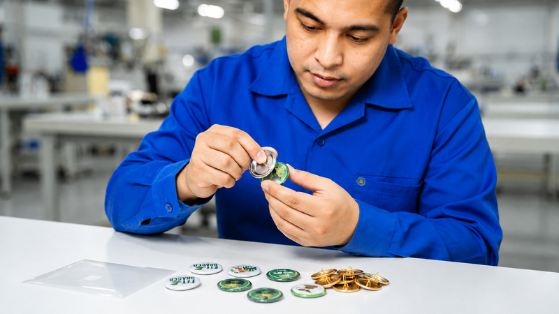 personalized button pins Manufacturing Process 