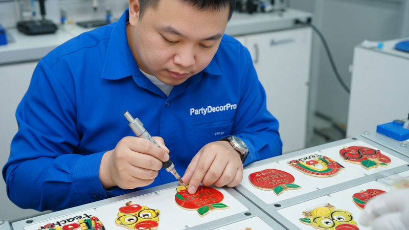 personalized buttons Manufacturing Process 