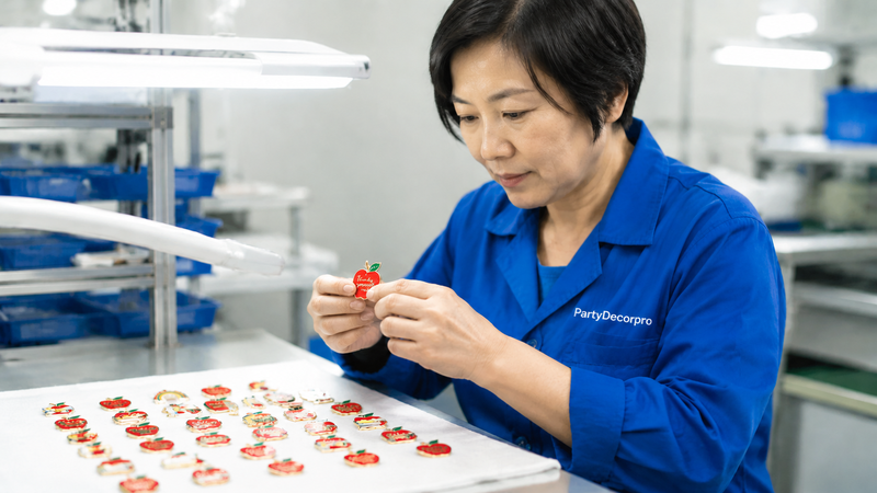 personalized buttons Manufacturing Process 
